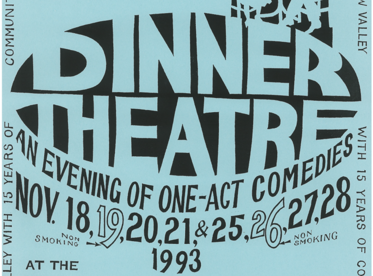 Dinner Theatre An Evening Of One Act Comedies